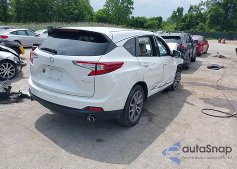 2020 Acura Rdx Technology Package z USA, uszkodzony, nr VIN 5J8TC1H53LL011752